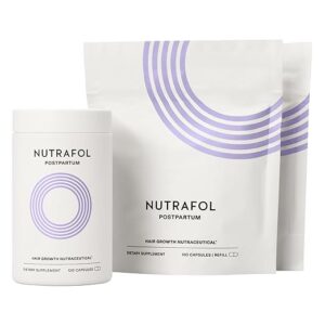 nutrafol postpartum hair growth supplements